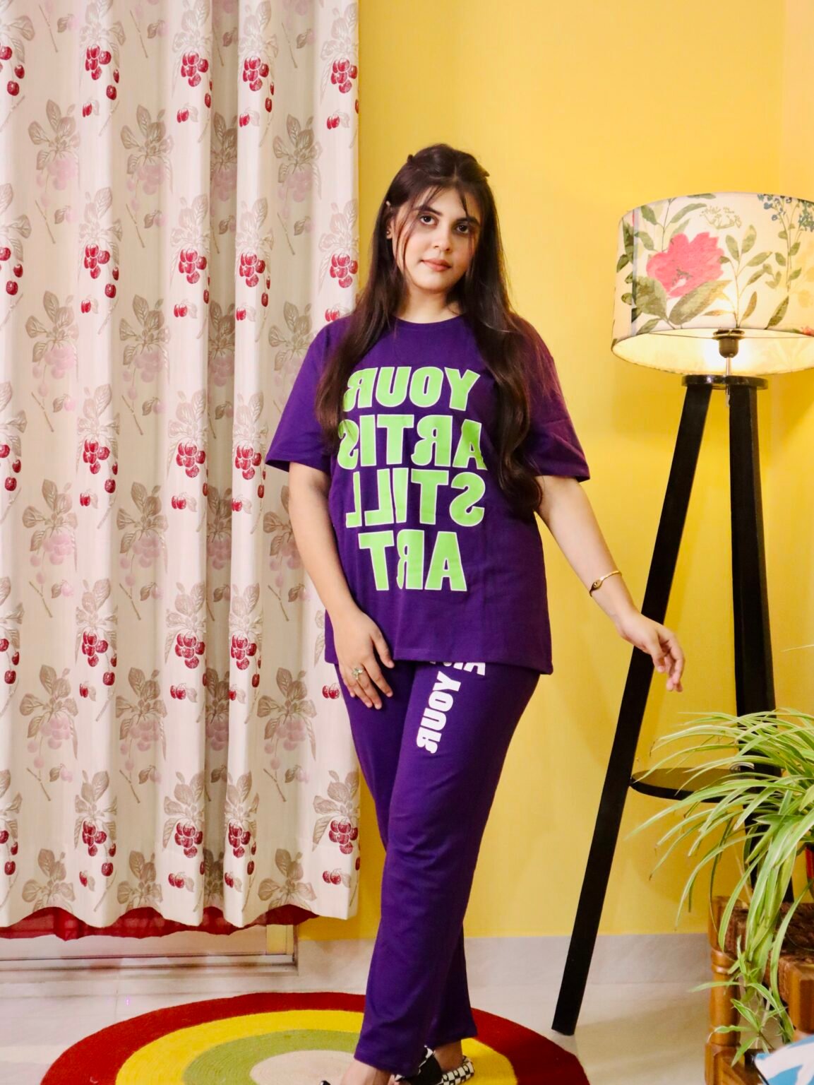 Exclusive Pj Suit-Purple