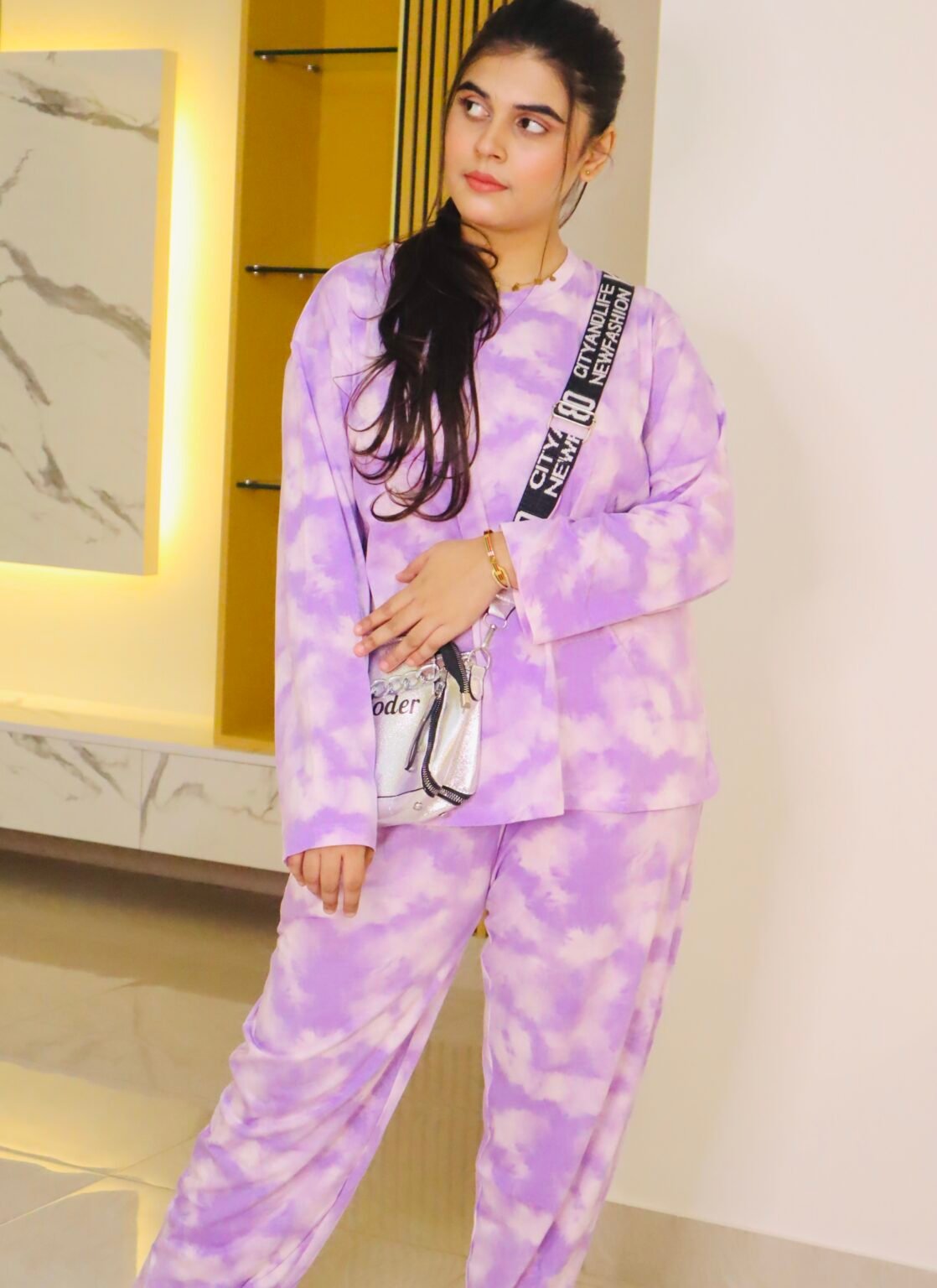 WINTER PJ-LAVENDER BATIK