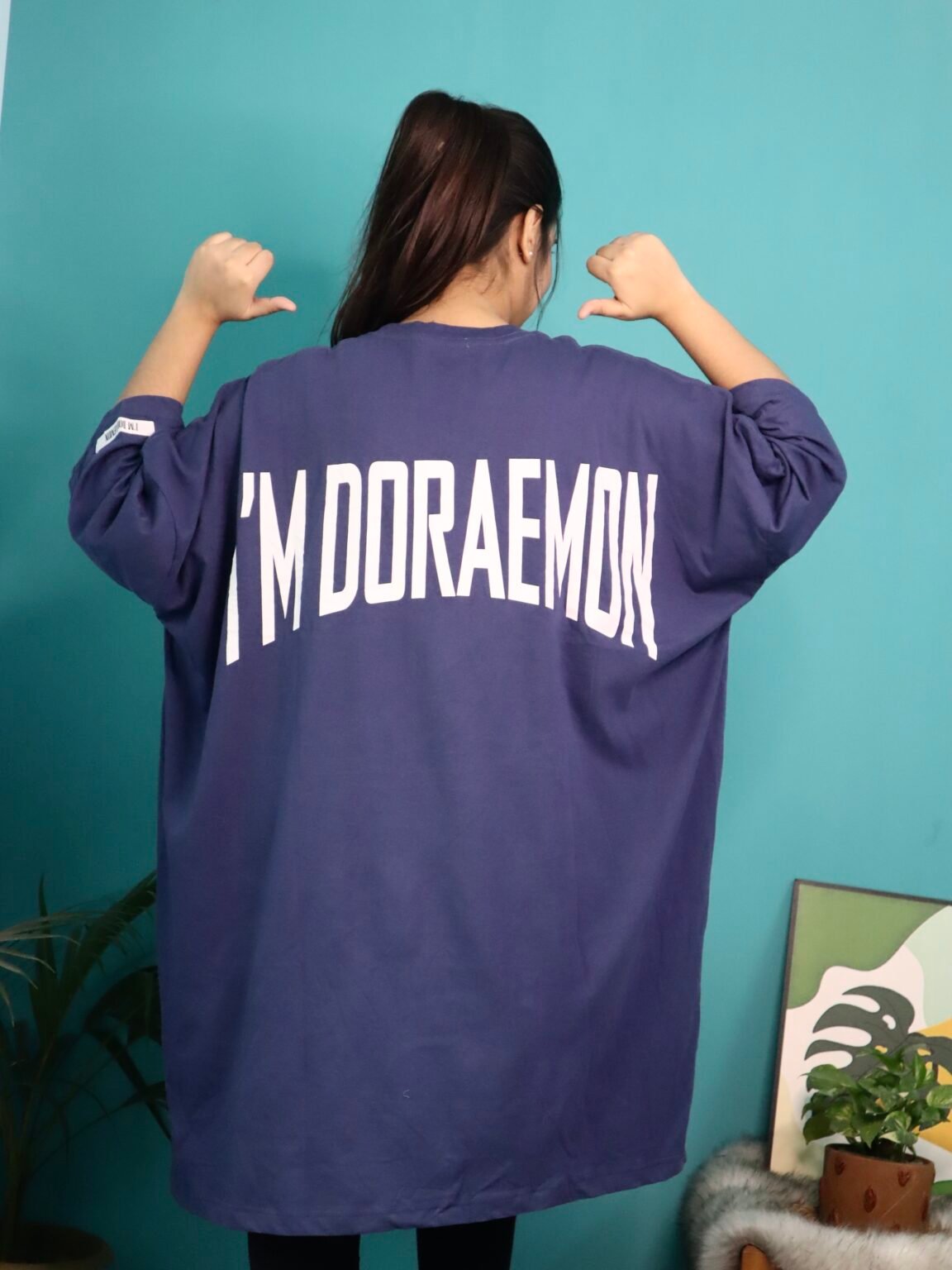 DROP SHOULDER OVERSIZE TEE